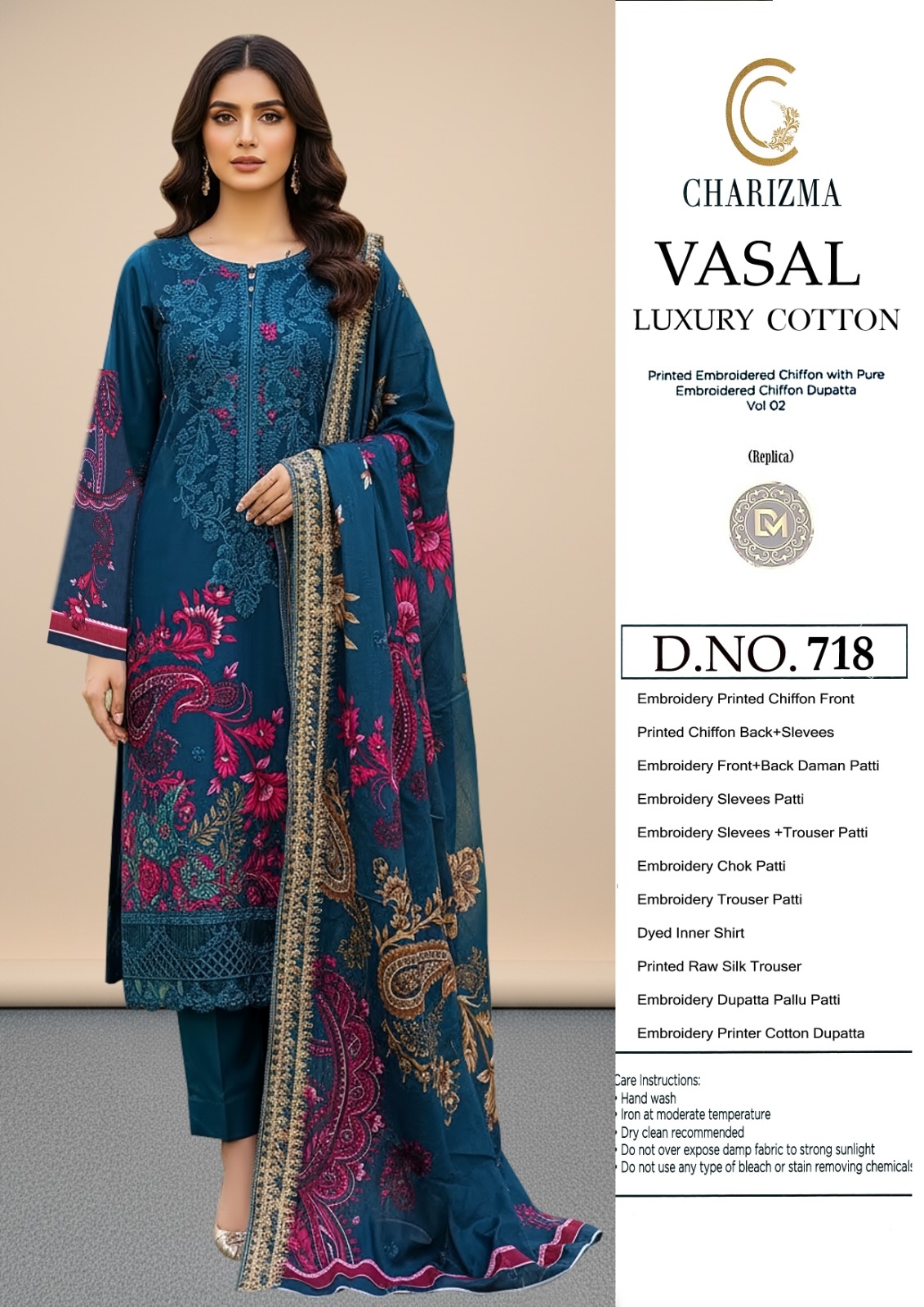 Charizma Vasal 718dm Tora - Blue