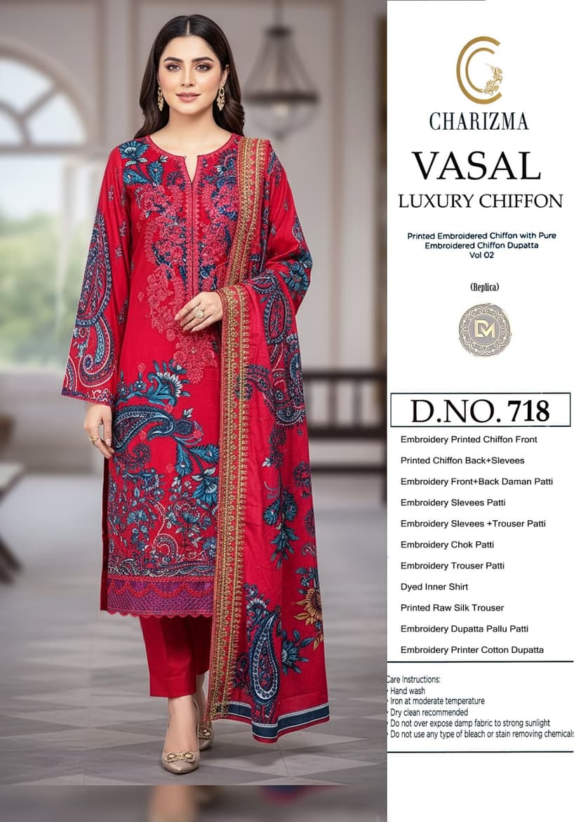 Charizma Vasal Inspired  718dm Magenta